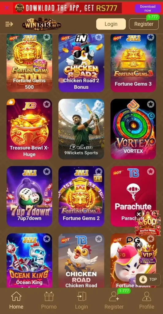 Win1313 Game Apk